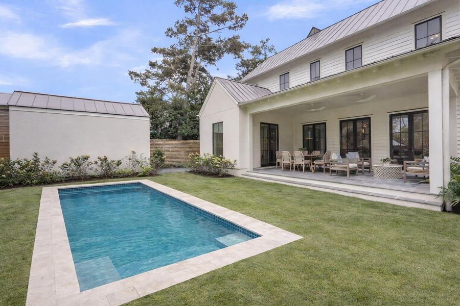 Exterior details and patio area of a home in , Mount Pleasant (Image 26).