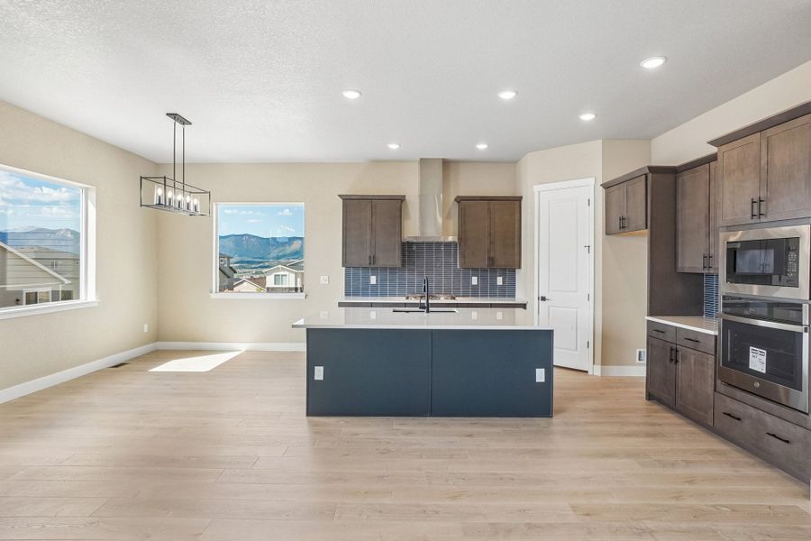 Furnished interior view inside a new home in Jackson Creek North, Monument (Image 11).