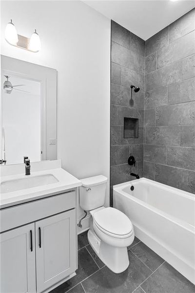 Furnished interior view inside a new home in , Marietta (Image 14).