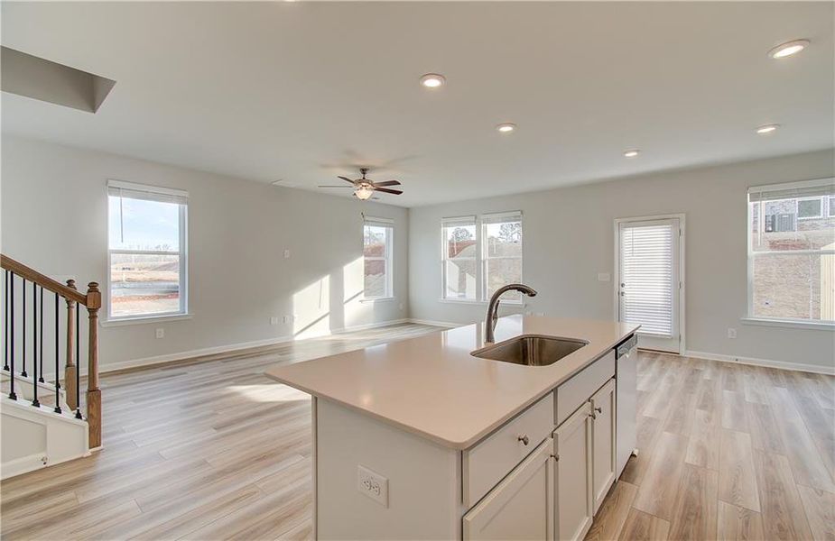 Furnished interior view inside a new home in Bowers Farm, McDonough (Image 7).