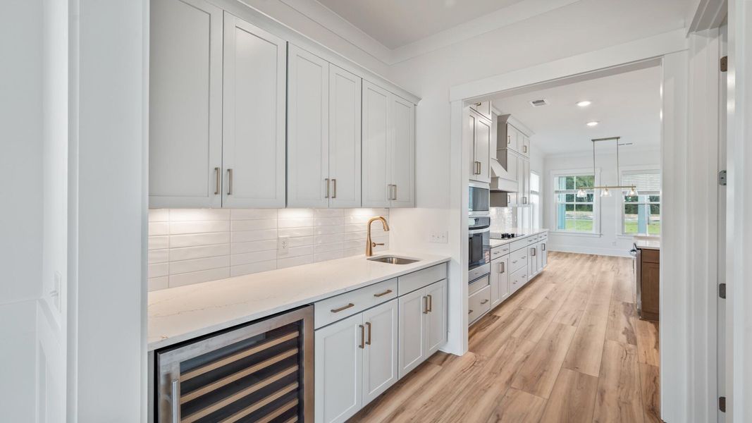 Furnished interior view inside a new home in Pamlico Terrace, Awendaw (Image 5).