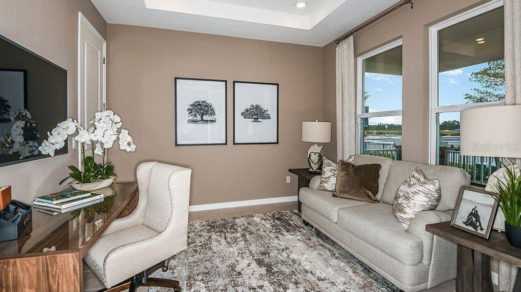 Furnished interior view inside a new home in Tiburon, Nokomis (Image 5).