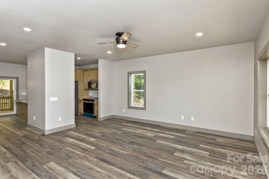 Spacious, unfurnished interior of a new home in , Asheville (Image 8).
