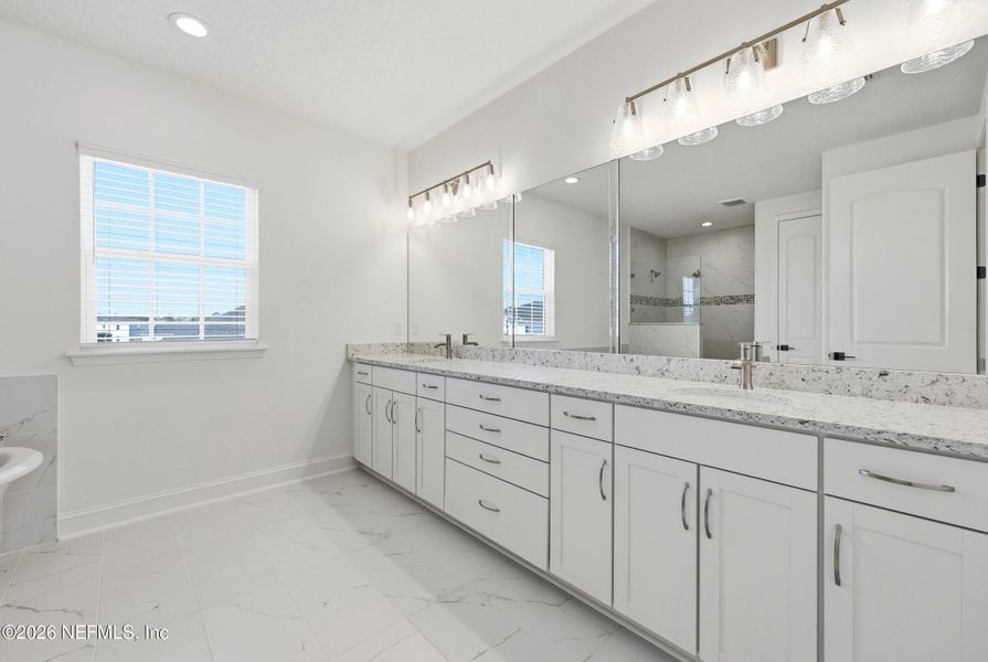 Furnished interior view inside a new home in Silver Landing At Silverleaf, St. Augustine (Image 18).