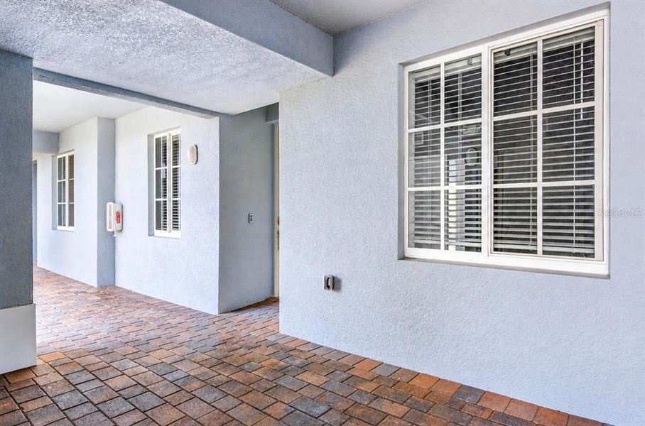 Exterior details and patio area of a home in Heritage Landing, Punta Gorda (Image 2). Exterior details and patio area of a home in Heritage Landing, Punta Gorda (Image 2).