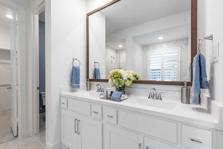 Representative Primary Bathroom - some options shown Representative Primary Bathroom - some options shown