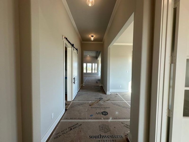 In-progress construction of a new home in Fannin Ranch, Leonard, TX (Image 16).