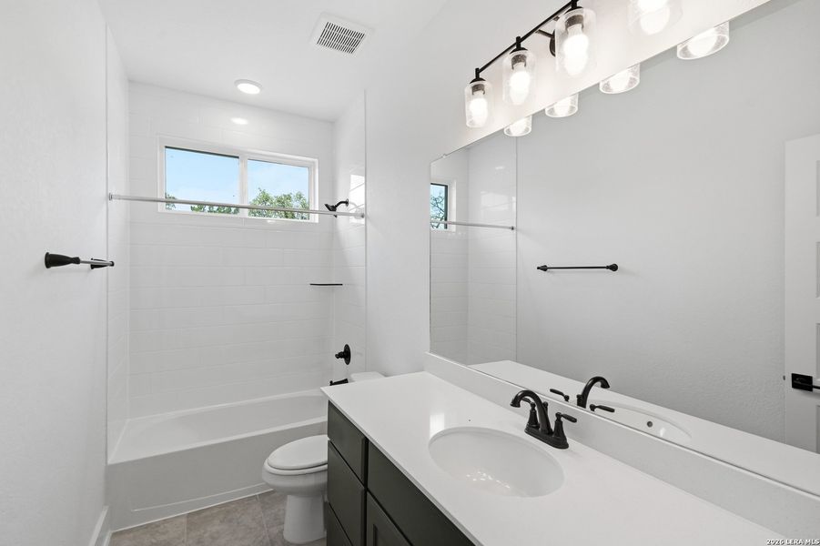 Furnished interior view inside a new home in The Reserve at Potranco Oaks, Castroville (Image 18).