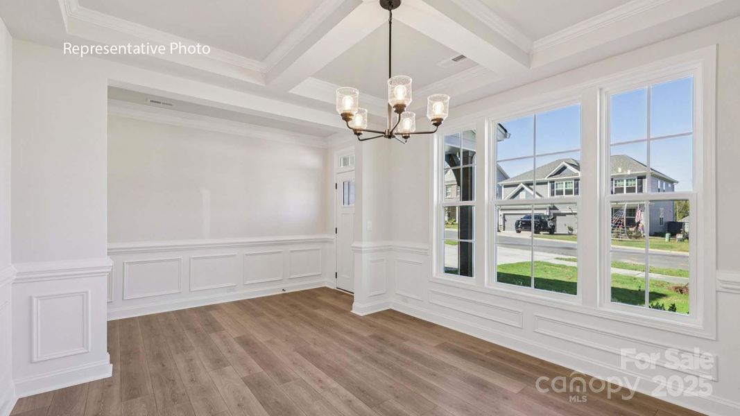 Spacious, unfurnished interior of a new home in Sanctuary at Southgate, Indian Trail (Image 27).