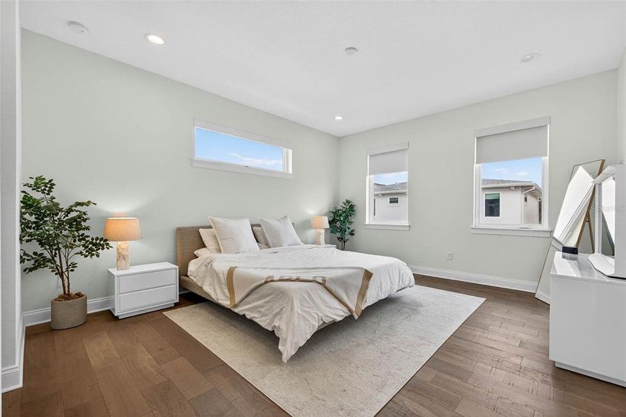 Furnished interior view inside a new home in , Tampa (Image 25).