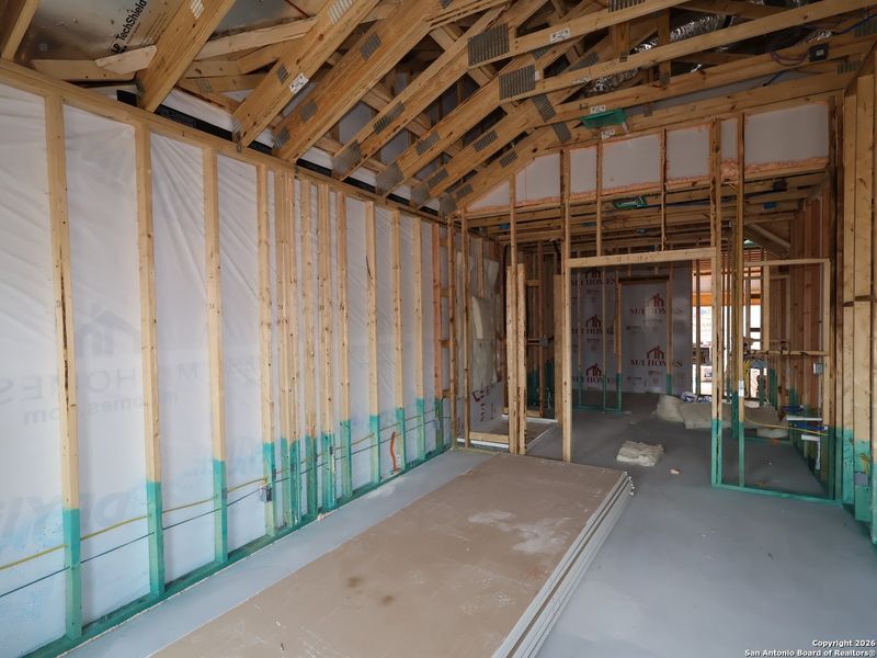 In-progress construction of a new home in Greenspoint Heights, Seguin, TX (Image 32).
