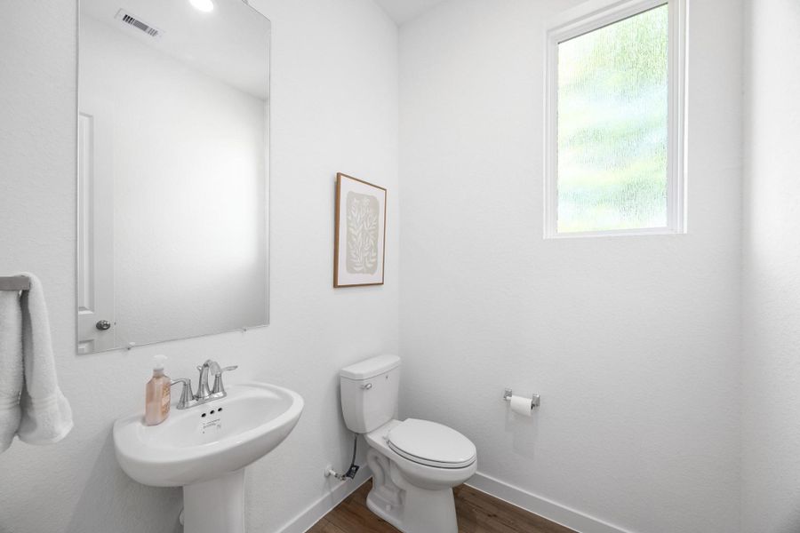 Furnished interior view inside a new home in , Cypress (Image 36).