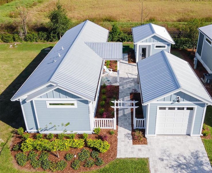 Front Aerial of Home