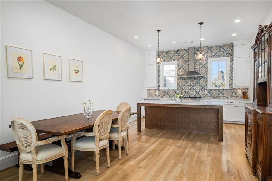 Furnished interior view inside a new home in Summerhill, Atlanta (Image 7).