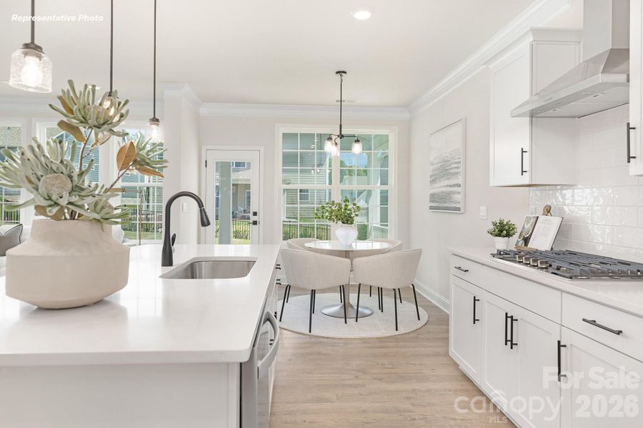 Furnished interior view inside a new home in Sylvan Creek, Denver (Image 11).