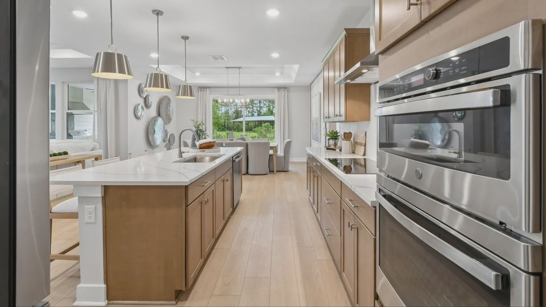 Furnished interior view inside a new home in Ardisia Park, New Smyrna Beach (Image 34).