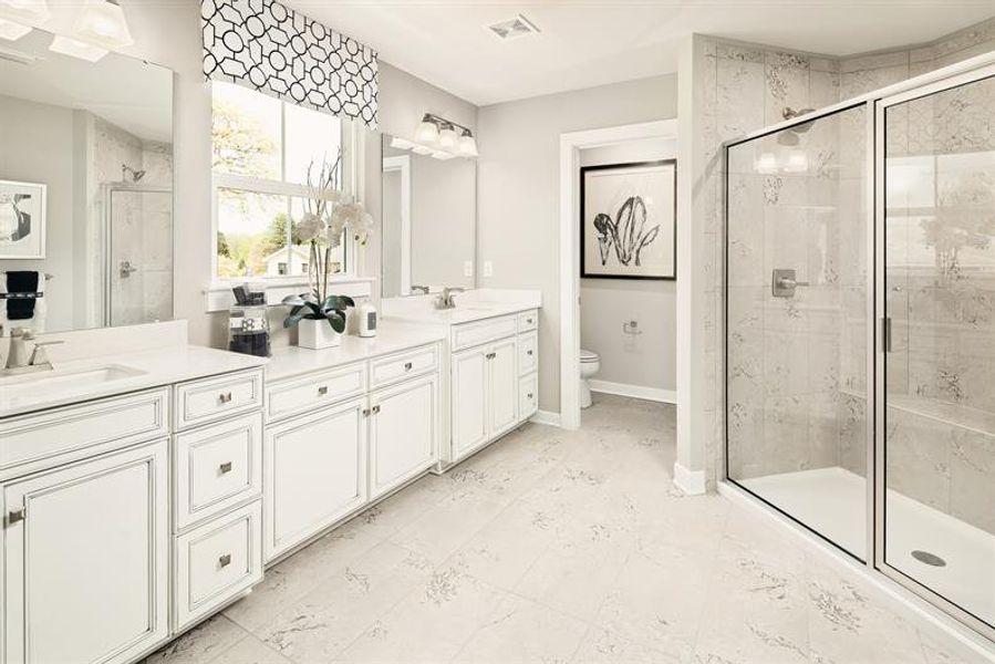 Representative furnished interior of a home built from the Corsica by Ryan Homes in Muirwood, Murfreesboro (Image 14).