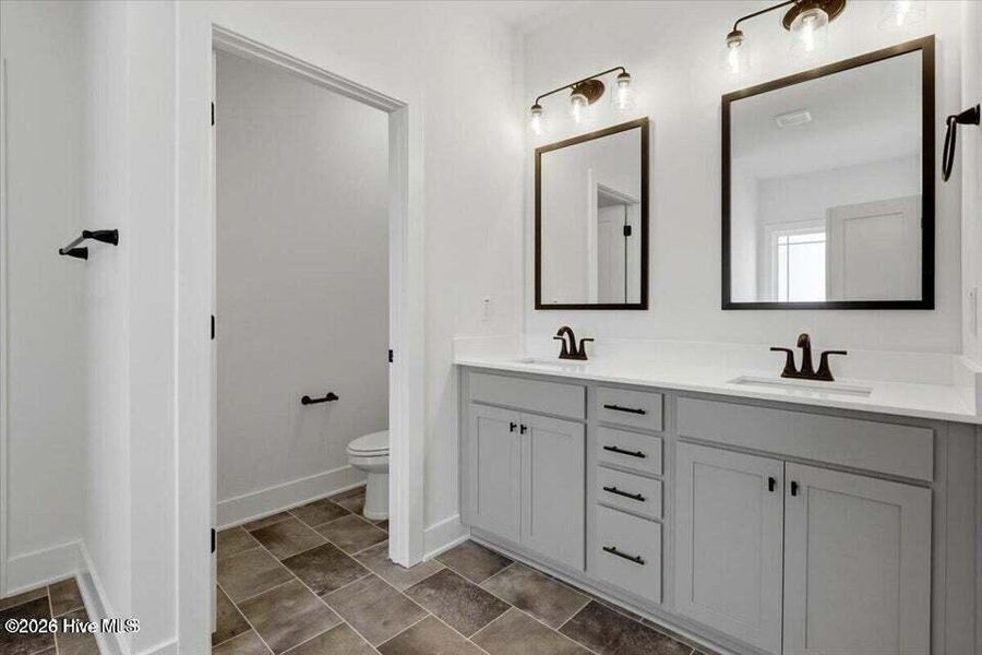 Furnished interior view inside a new home in Wood Creek Landing, Leland (Image 10). Furnished interior view inside a new home in Wood Creek Landing, Leland (Image 10).