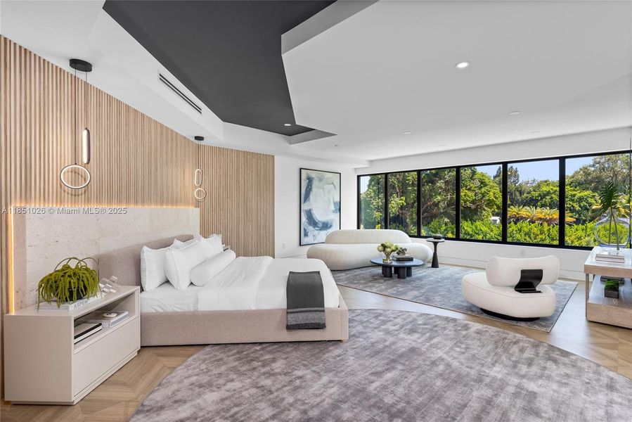 Furnished interior view inside a new home in , Pinecrest (Image 72).