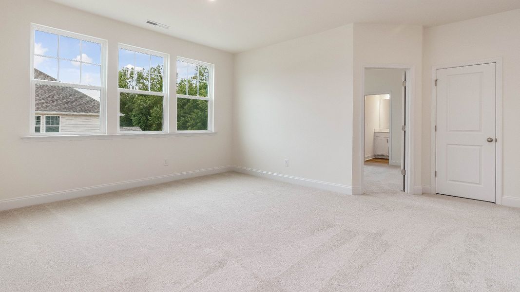 Furnished interior view inside a new home in Owen Park, Gibsonville (Image 18).