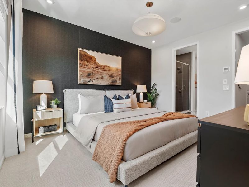 Representative furnished interior of a home built from the Merrill by Tri Pointe Homes in Southmont, Charlotte (Image 24). Representative furnished interior of a home built from the Merrill by Tri Pointe Homes in Southmont, Charlotte (Image 24).