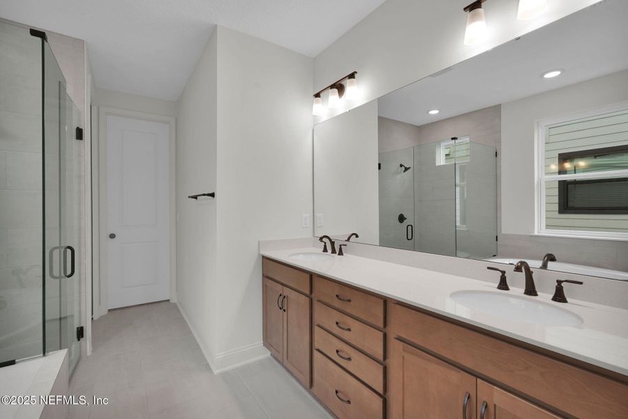 Furnished interior view inside a new home in Crosswinds at Nocatee, Ponte Vedra (Image 11).