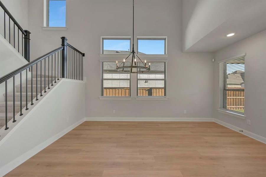 Spacious, unfurnished interior of a new home in Mantua Point Classics, Van Alstyne (Image 30).