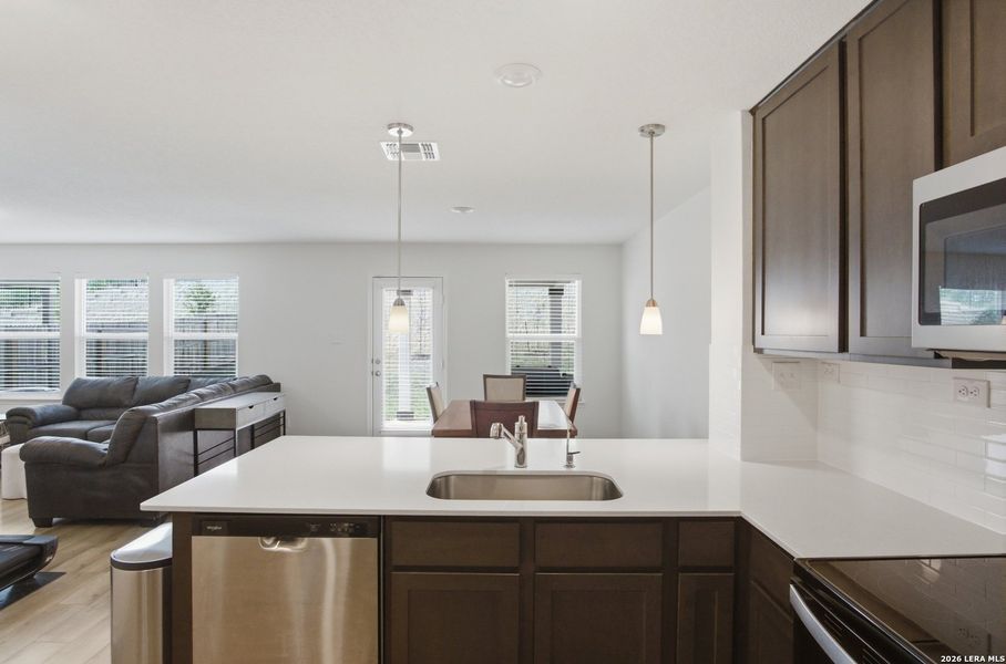 Furnished interior view inside a new home in , San Antonio (Image 25).