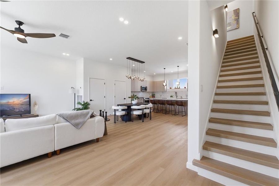 Furnished interior view inside a new home in , St. Petersburg (Image 17).