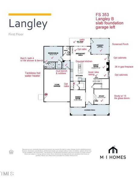 FS 353 MLS Langley B Garage Left slab -