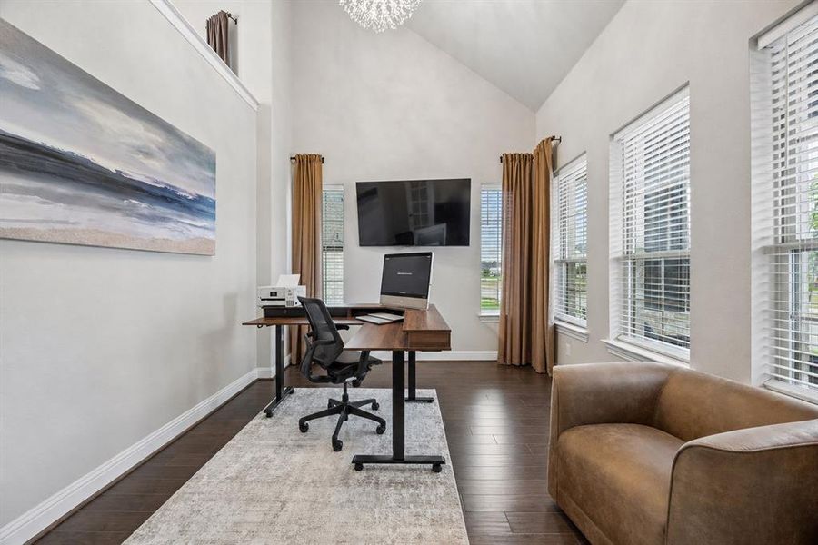 Furnished interior view inside a new home in , Fate (Image 7).