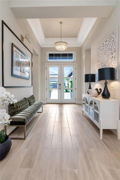 Furnished interior view inside a new home in , Wesley Chapel (Image 35).