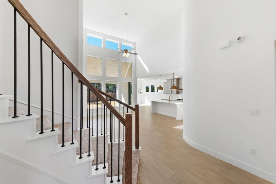 Spacious, unfurnished interior of a new home in The Colony - 50', Bastrop (Image 28). Spacious, unfurnished interior of a new home in The Colony - 50', Bastrop (Image 28).