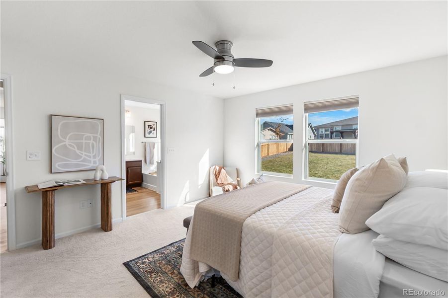 Furnished interior view inside a new home in , Brighton (Image 7).