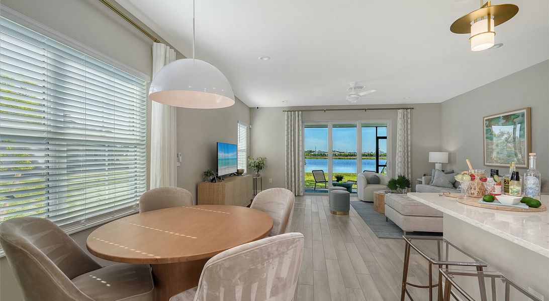 Representative furnished interior of a home built from the Parker by Neal Communities in SkySail, Naples (Image 19).