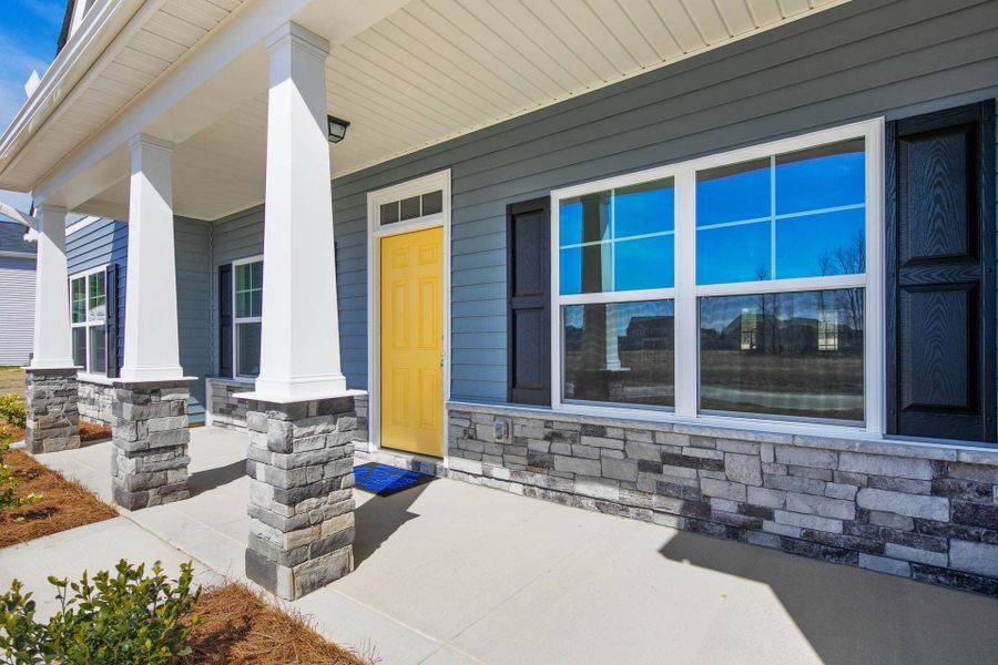 Representative furnished interior of a home built from the Bladen by Caviness & Cates Communities in Maggie Way, Wendell (Image 92).