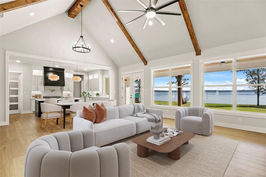 Furnished interior view inside a new home in , Chandler (Image 7).