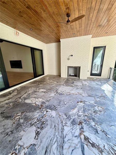 In-progress construction of a new home in , Sandy Springs, GA (Image 78).