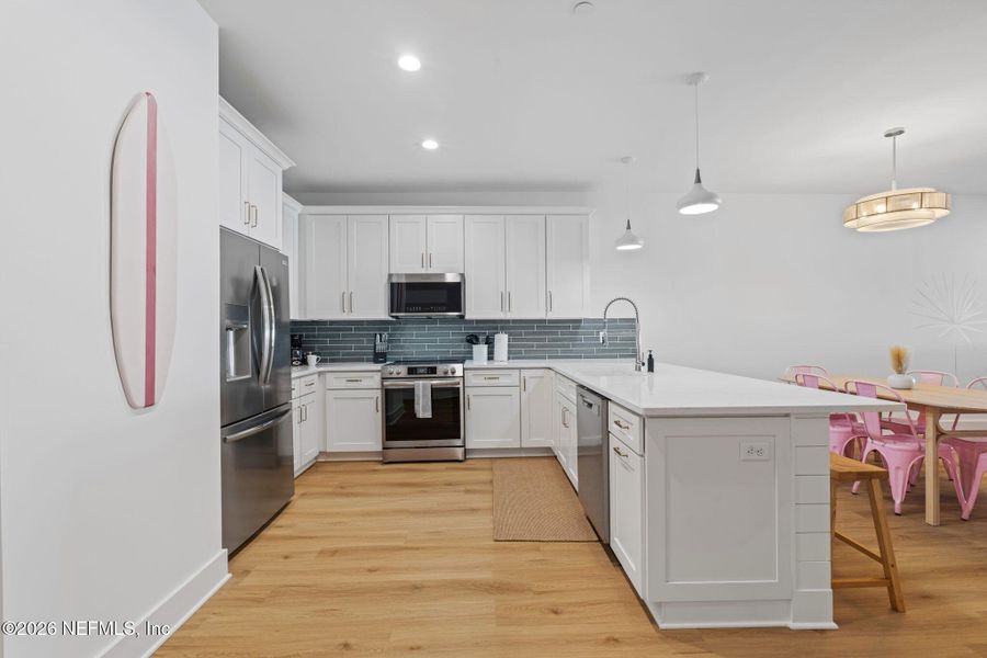 Furnished interior view inside a new home in , Jacksonville Beach (Image 12). Furnished interior view inside a new home in , Jacksonville Beach (Image 12).