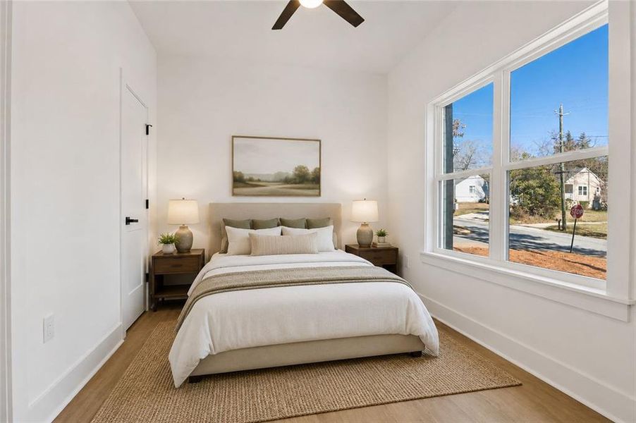 Furnished interior view inside a new home in , Atlanta (Image 5).