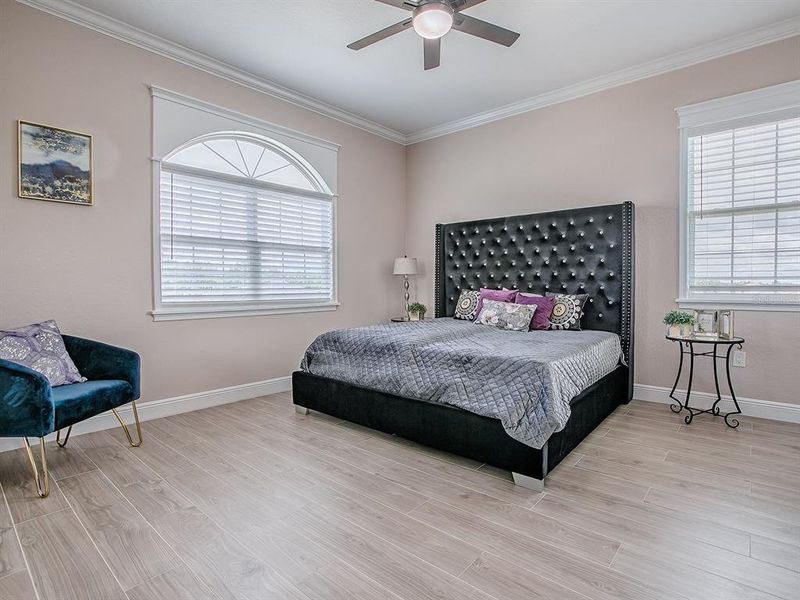 Furnished interior view inside a new home in , Oxford (Image 34).