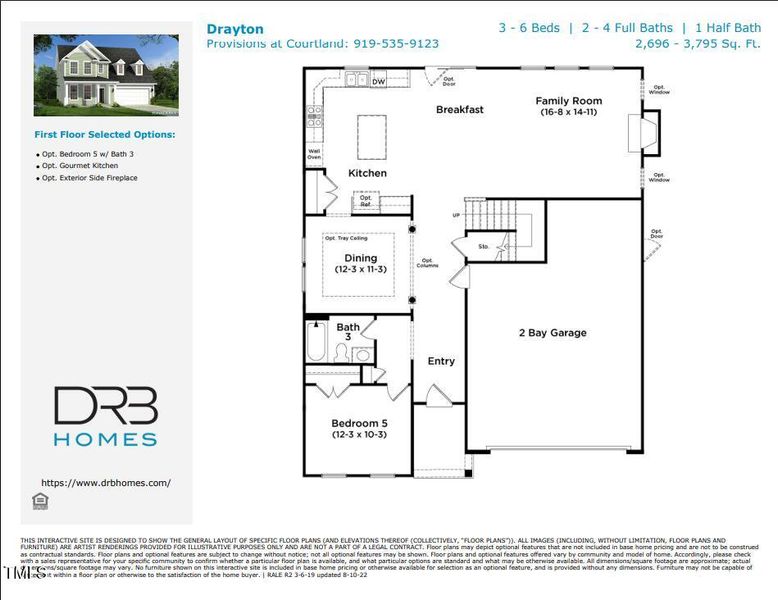 PAC - Drayton3 - Lot 12 - First Level