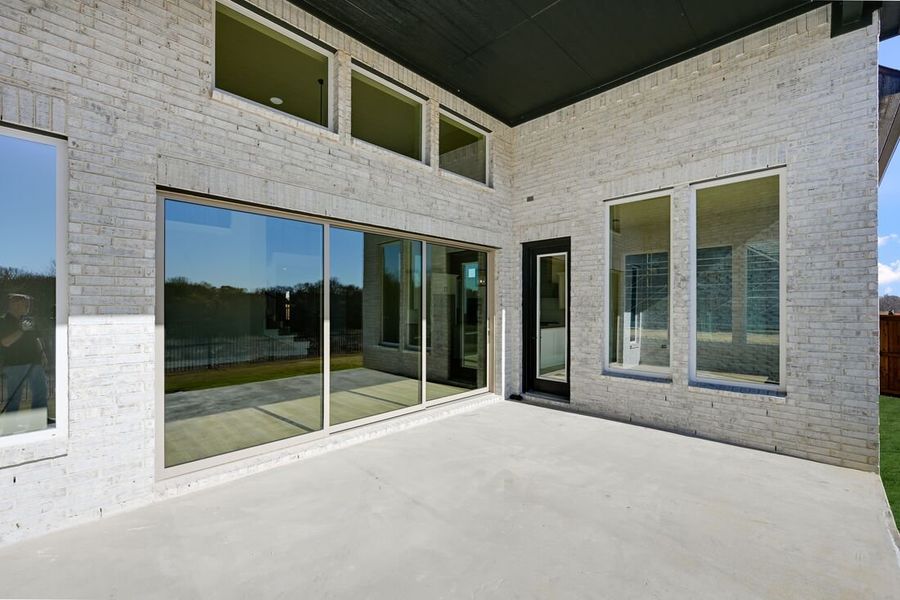 Representative exterior details of a home built from the Victoria by Taylor Morrison in The Ranch at Uptown Celina, Celina (Image 3).
