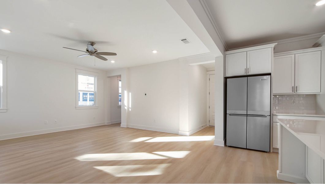 Representative unfurnished interior of a home built from the Ava by D.R. Horton in Parkside, Santa Rosa Beach (Image 25).