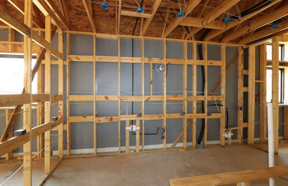 FRAME: Let us show you how our advanced framing techniques have stood the test of time and allow more insulation for a quieter and more energy efficient home.