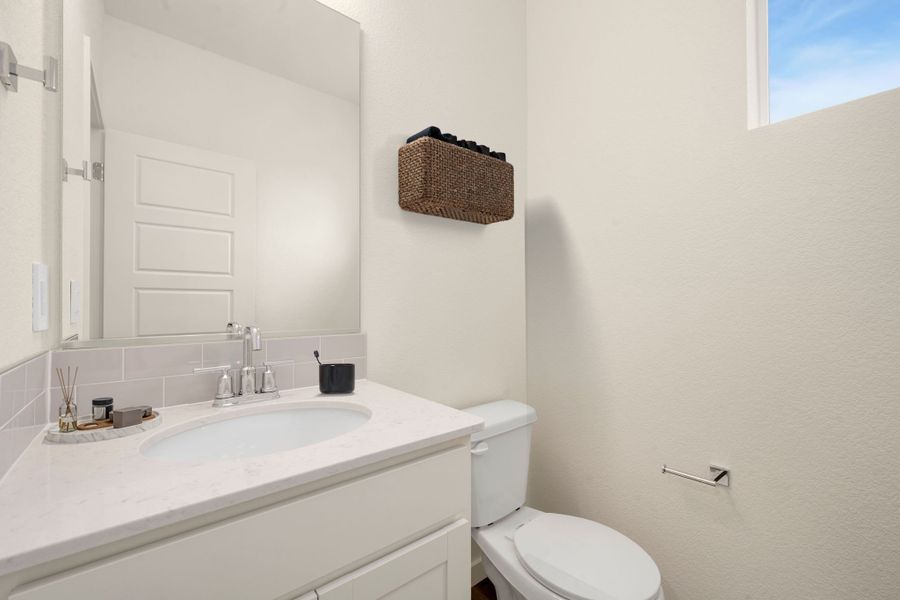 Representative furnished interior of a home built from the Welby by Baessler Homes in Hudson Hills, Hudson (Image 16). Representative furnished interior of a home built from the Welby by Baessler Homes in Hudson Hills, Hudson (Image 16).