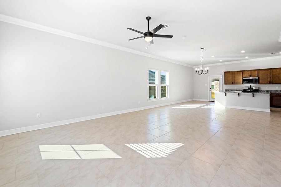 Spacious, unfurnished interior of a new home in The Bluffs at Lafayette, Freeport (Image 10). Spacious, unfurnished interior of a new home in The Bluffs at Lafayette, Freeport (Image 10).