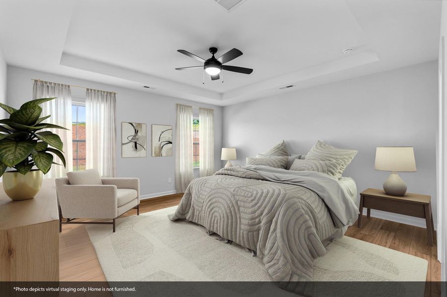Furnished interior view inside a new home in Brooke Hill, Lewisville (Image 9). Furnished interior view inside a new home in Brooke Hill, Lewisville (Image 9).