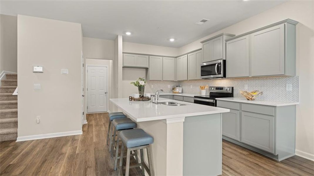 Furnished interior view inside a new home in Echo Glen, Stockbridge (Image 9).