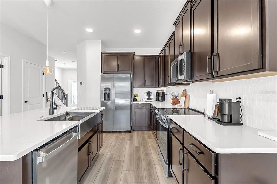 Furnished interior view inside a new home in , Winter Garden (Image 9).